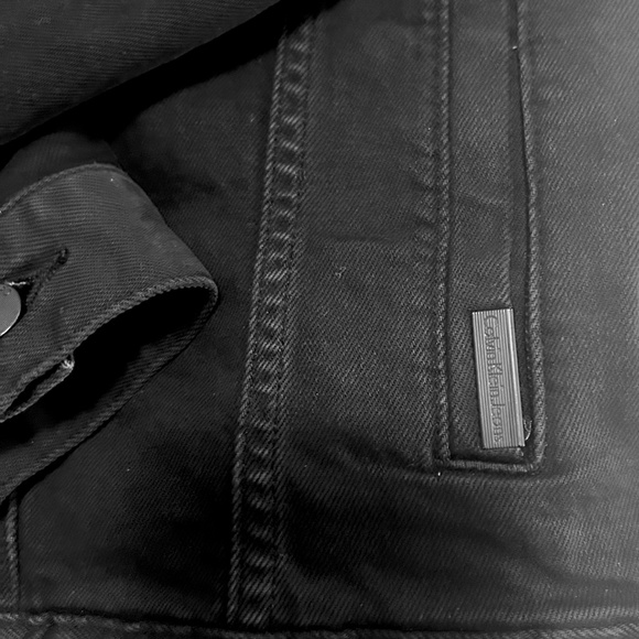 Calvin Klein Jeans - Men's Jacket - Black EUC Large - Picture 8 of 11